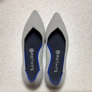 Rothy’s | Pointed Grey flats